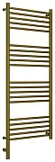 Полотенцесушитель электрический Сунержа Богема 3.0 прямая 1200х500  МЭМ левый Состаренная бронза