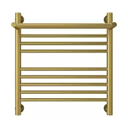 Водяной полотенцесушитель Сунержа Богема с полкой + 500х500 состаренная латунь