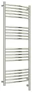 Полотенцесушитель электрический Сунержа Богема 3.0 выгнутая 1200х500  МЭМ правый Без покрытия