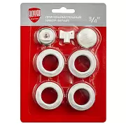 Монтажный комплект для радиатора Royal Thermo 3/4" белый