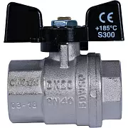 Кран шаровой Bugatti Oregon прямой В-В 1", ручка-бабочка, арт.03020072