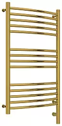 Полотенцесушитель электрический Сунержа Богема 3.0 выгнутая 800х500  МЭМ правый Золото