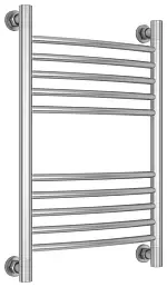 Водяной полотенцесушитель Сунержа Богема+ выгнутая 600х400 сатин