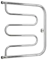 Водяной полотенцесушитель Стилье ТАНДЕМ 2П 600х600 резьба-сгон 1" (Без покрытия)