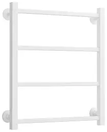 Водяной полотенцесушитель Стилье "Версия-КН" 600х500 (4) П 20х20 (Белый)