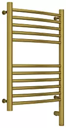 Полотенцесушитель электрический Сунержа Богема 3.0 выгнутая 600х400  МЭМ правый Состаренная латунь