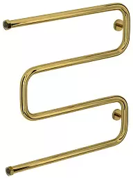 Водяной полотенцесушитель Сунержа Ш-образный 600х600 Н. Г. 1 золото