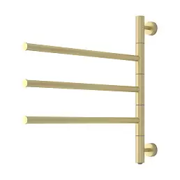 Электрический полотенцесушитель Сунержа Триада 540х585 35,8 Вт матовая шампань