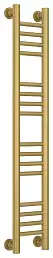 Водяной полотенцесушитель Сунержа Богема+ прямая 1000х150 матовое золото