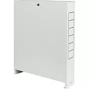 Шкаф STOUT распределительный наружный 6-7 выходов (ШРН-2) 651х120х554 с накладной дверцей