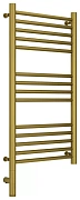 Полотенцесушитель электрический Сунержа Богема 3.0 прямая 800х400  МЭМ левый Состаренная латунь