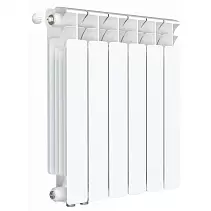 Радиатор биметалл Rifar Base Ventil 500 / 6 секций, нижнее левое подключение