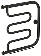 Водяной полотенцесушитель Сунержа Лира+ 2П 500х500 Н. Г. 1 муар темный титан