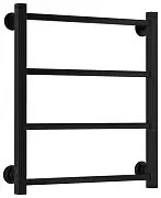 Водяной полотенцесушитель Стилье "Версия-КН" 600х500 (4) П 20х20 (Чёрный)