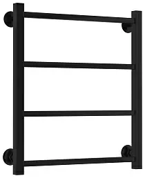 Водяной полотенцесушитель Стилье "Версия-КН" 600х500 (4) П 20х20 (Чёрный)