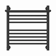 Водяной полотенцесушитель Сунержа Богема с полкой + 500х500 муар темный титан 