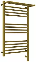 Полотенцесушитель электрический Сунержа Богема с полкой 3.0 800х500 / МЭМ правый Состаренная бронза