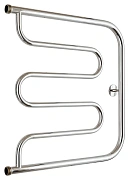 Водяной полотенцесушитель Стилье ТАНДЕМ 600х600 резьба-сгон 1" (Без покрытия)