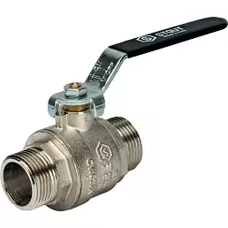 Кран шаровой Stout полнопроходной, НР/НР, ручка рычаг 3/4"