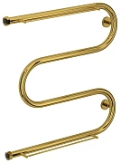 Водяной полотенцесушитель Сунержа М-образный+ 2П 600х600 Н. Г. 1 золото