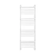 Водяной полотенцесушитель Сунержа Богема 4 полки + 1200х400 матовый белый