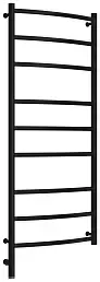 Полотенцесушитель электрический Сунержа Галант 3.0 1200х500 МЭМ левый Матовый чёрный