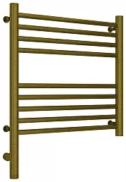 Полотенцесушитель электрический Сунержа Богема 3.0 прямая 500х500  МЭМ левый Состаренная бронза
