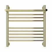 Водяной полотенцесушитель Сунержа Богема с полкой + 500х500 шампань