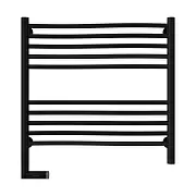 Электрический полотенцесушитель Сунержа ФЛЮИД 2.0 600х600 / МЭМ левый / матовый черный