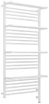 Полотенцесушитель электрический Сунержа Богема с 4 полками 3.0 1200х600 / МЭМ правый Белый