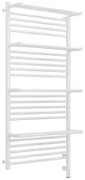 Полотенцесушитель электрический Сунержа Богема с 4 полками 3.0 1200х600 / МЭМ правый Белый