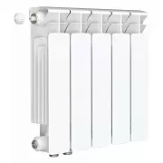 Радиатор биметалл Rifar Base Ventil 350 / 5 секций, нижнее левое подключение