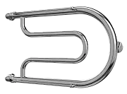 Полотенцесушитель водяной Terminus Фокстрот 1" БШ 320х700