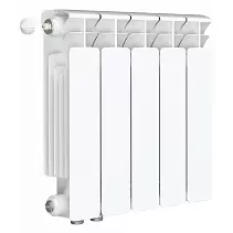 Радиатор биметалл Rifar Base Ventil 350 / 5 секций, нижнее левое подключение