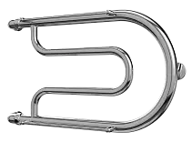 Полотенцесушитель водяной Terminus Фокстрот 1" БШ 320х700