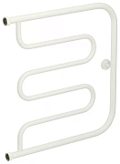 Водяной полотенцесушитель Сунержа Лира+ 600х600 Н. Г. 1 матовый белый