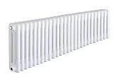 Стальной трубчатый радиатор IRSAP TESI 30365 26 секций Белый нижнее подключение