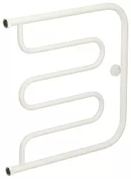 Водяной полотенцесушитель Сунержа Лира+ 600х600 Н. Г. 1 матовый белый