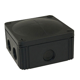 Коробка распределительная WISKA COMBI 407/5 BK (95х95х60), IP 66/67, с клеммником, черная