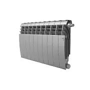 Радиатор биметалл Royal Thermo BiLiner 350 /Silver Satin VDR/ 10 секций нижнее правое подключение