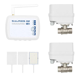 Защита от протечки SAURES Wi-Fi Оптима BUGATTI 1/2"
