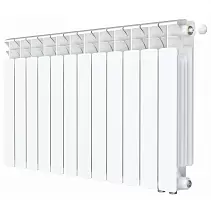 Радиатор биметалл Rifar Base Ventil 500 / 12 секций, нижнее правое подключение
