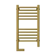 Электрический полотенцесушитель Сунержа БОГЕМА 2.0 прямая 600х300 / МЭМ левый / состаренная латунь