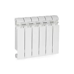 Радиатор биметаллический Global Style Plus 350 белый, 6 секций