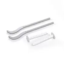 Комплект кронштейнов анкерных Royal Thermo 7,2х170 мм серый