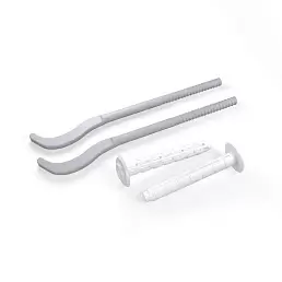 Комплект кронштейнов анкерных Royal Thermo 7,2х170 мм серый