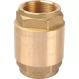 Обратный клапан Stout 1 1/4" пружинный с металлическим седлом