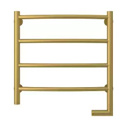 Электрический полотенцесушитель Сунержа ГАЛАНТ 2.0 500х500 / МЭМ правый / матовое золото