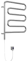 Полотенцесушитель электрический Terminus 25 Ш-обр 450х570 поворотный 