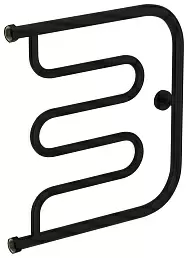 Водяной полотенцесушитель Сунержа Лира+ 500х500 Н. Г. 1 матовый черный